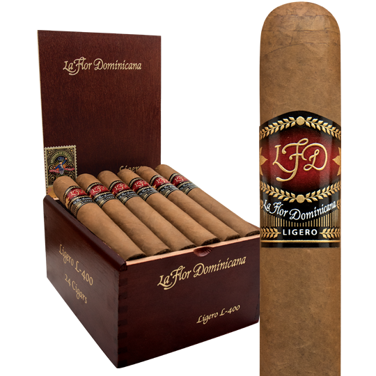 LA FLOR DOMINICANA  (LFD) LIGERO 300 NATURAL